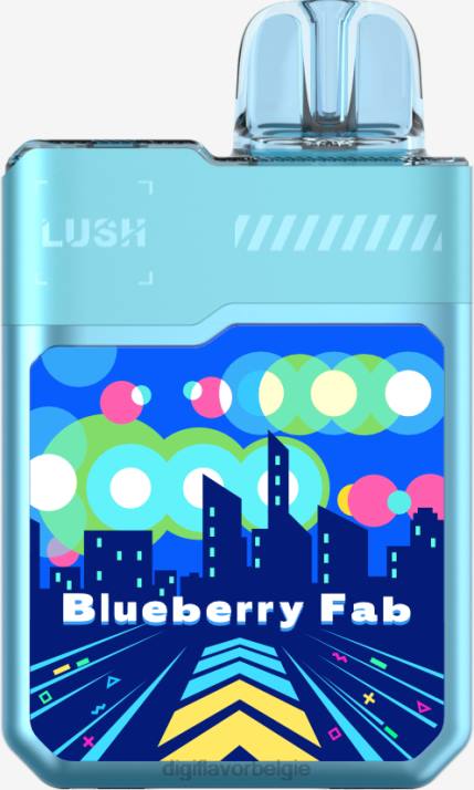 Digiflavor Disposable - B6T25 Digiflavor Geekbar LUSH wegwerpartikelen bosbessen fantastisch